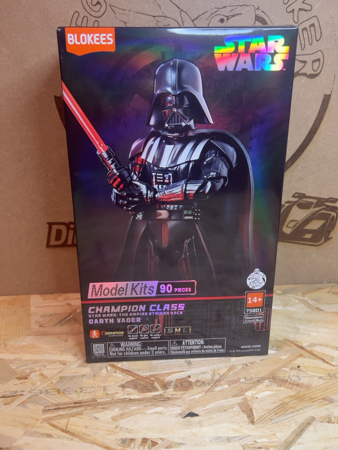 Blokees Darth Vader 75801 confezione frontale