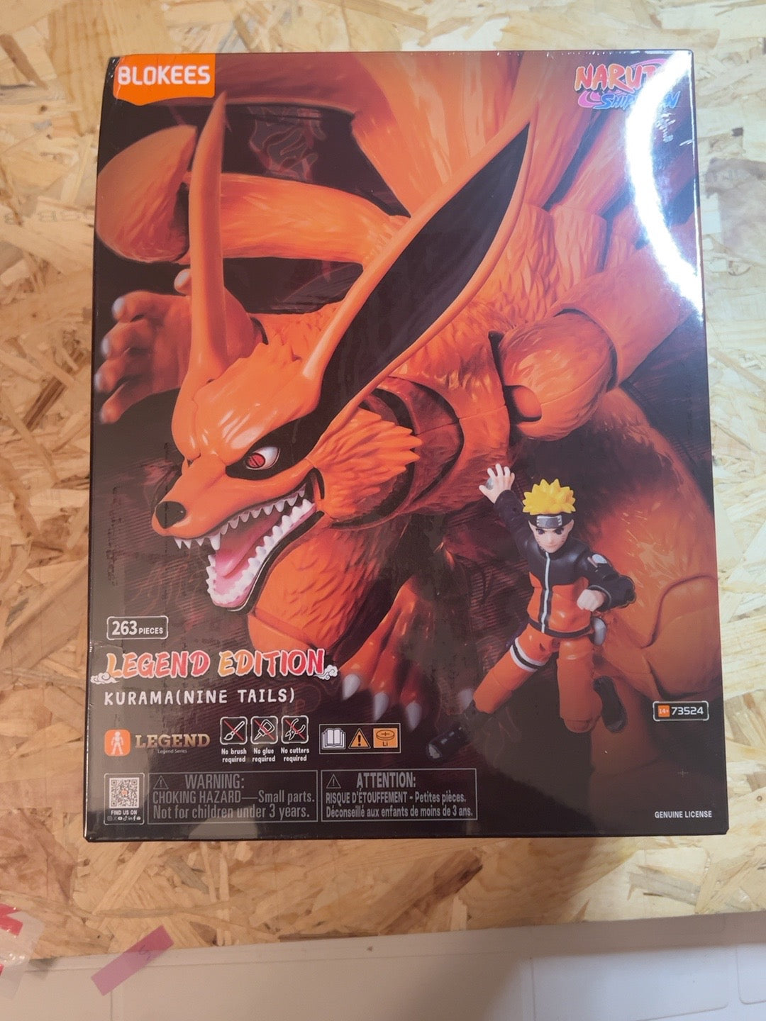 Blokees Kurama Nine Tails Legend Edition 73524 foto confezione 1