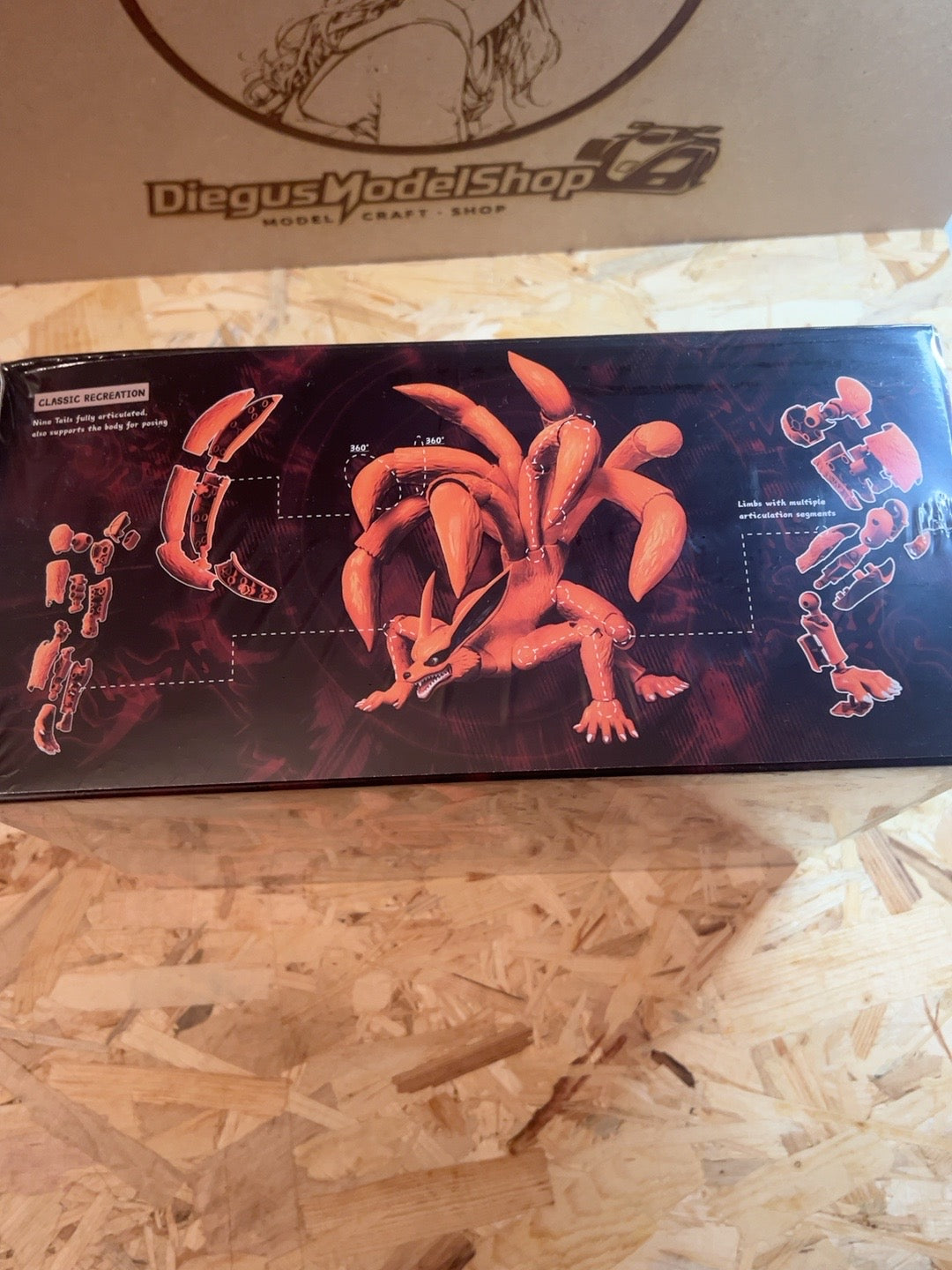 Blokees Kurama Nine Tails Legend Edition 73524 foto confezione 4
