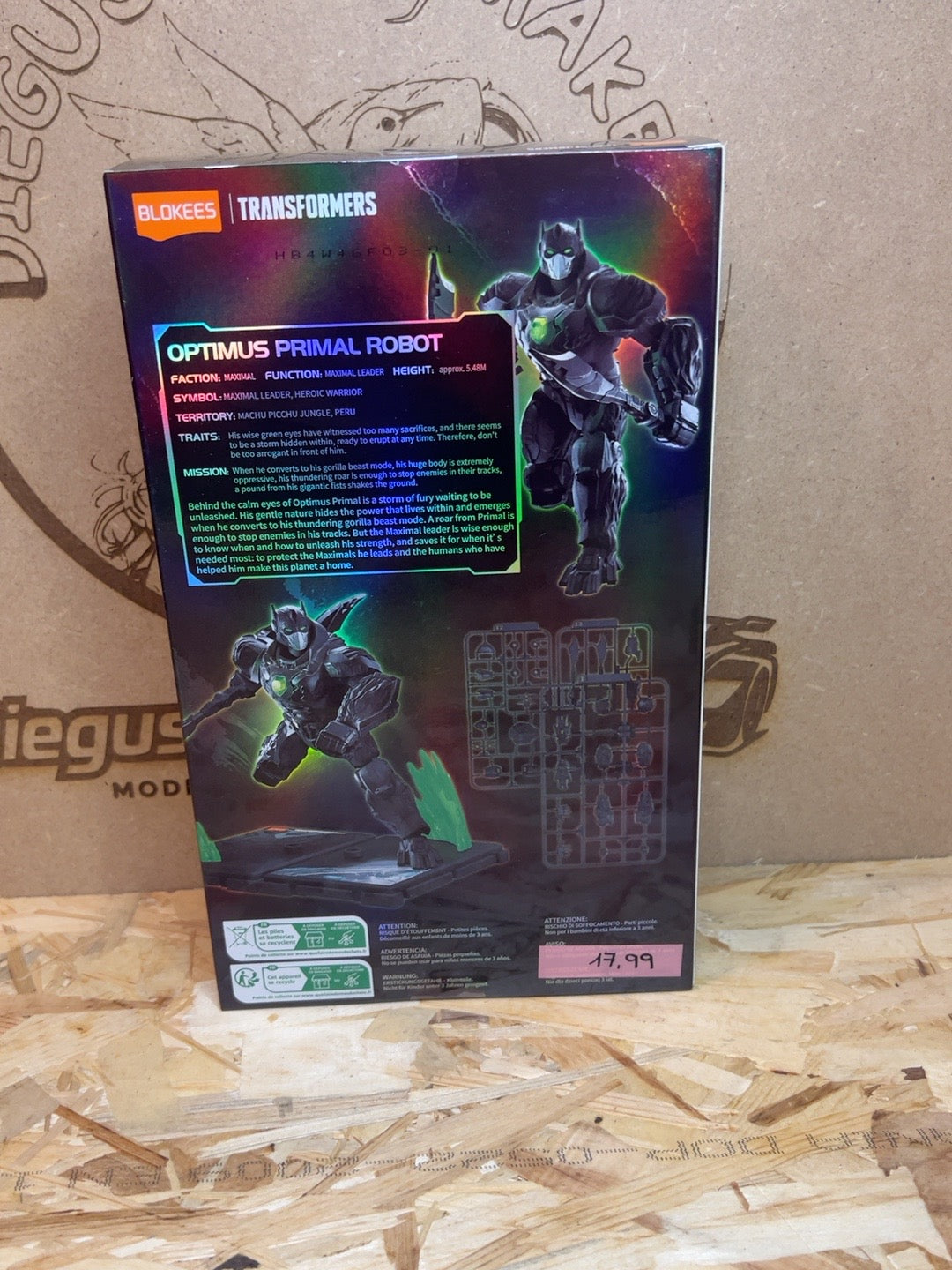 Blokees Transformers Optimus Primal Classic Class 05 - retro