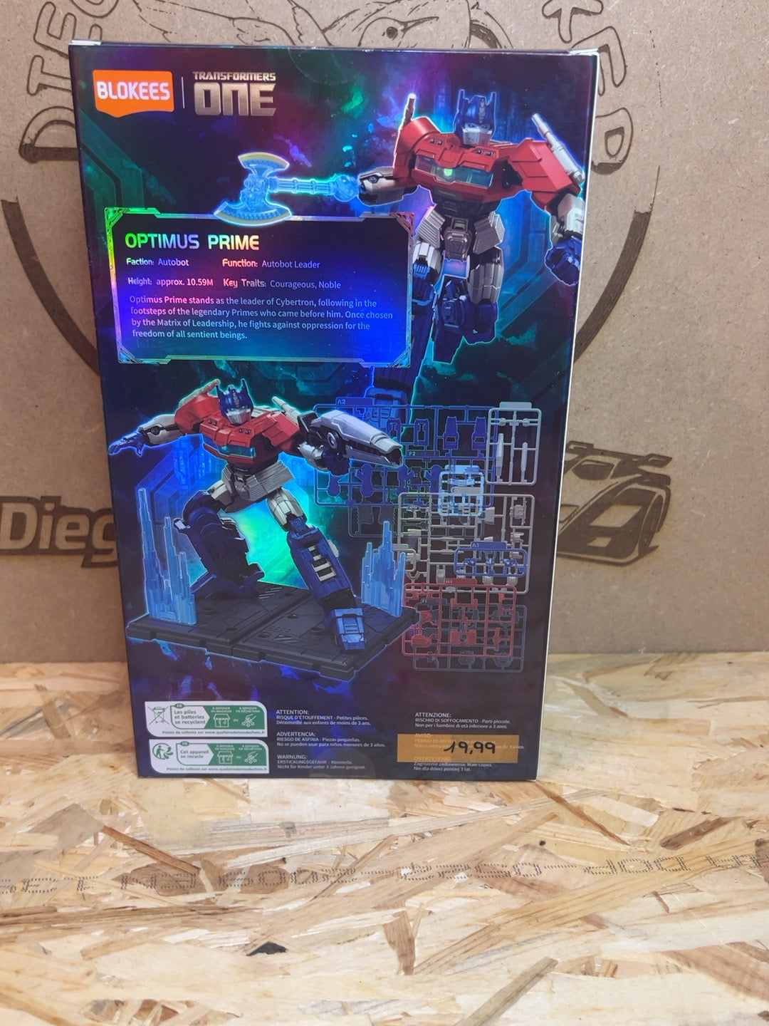 Blokees Transformers ONE Optimus Prime Classic Class 11 - retro