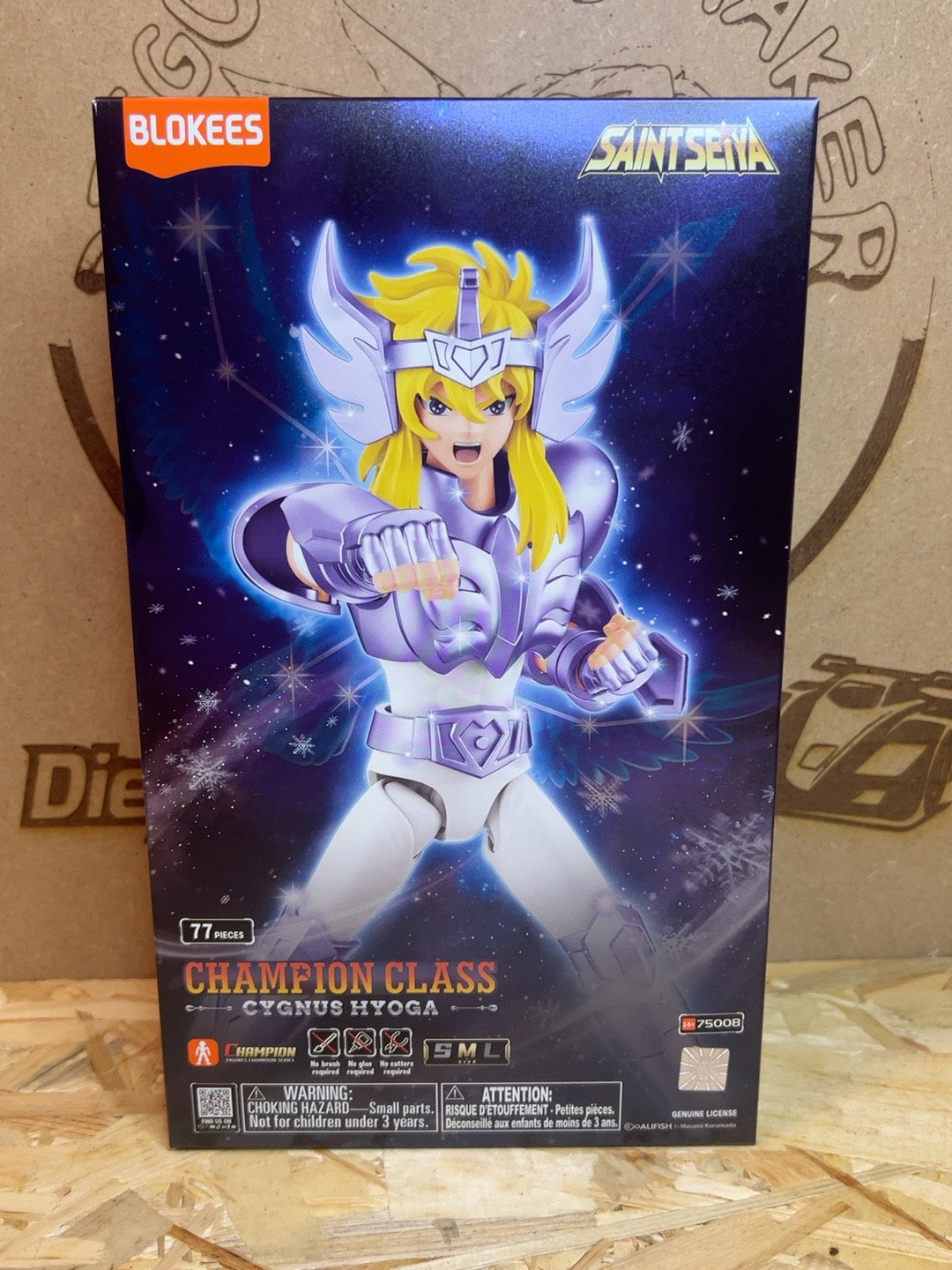 Blokees Saint Seiya Champion Class Cygnus Hyoga 75008 foto 1