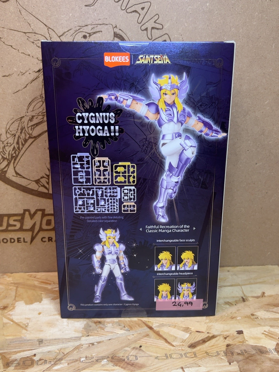Blokees Saint Seiya Champion Class Cygnus Hyoga 75008 foto 3