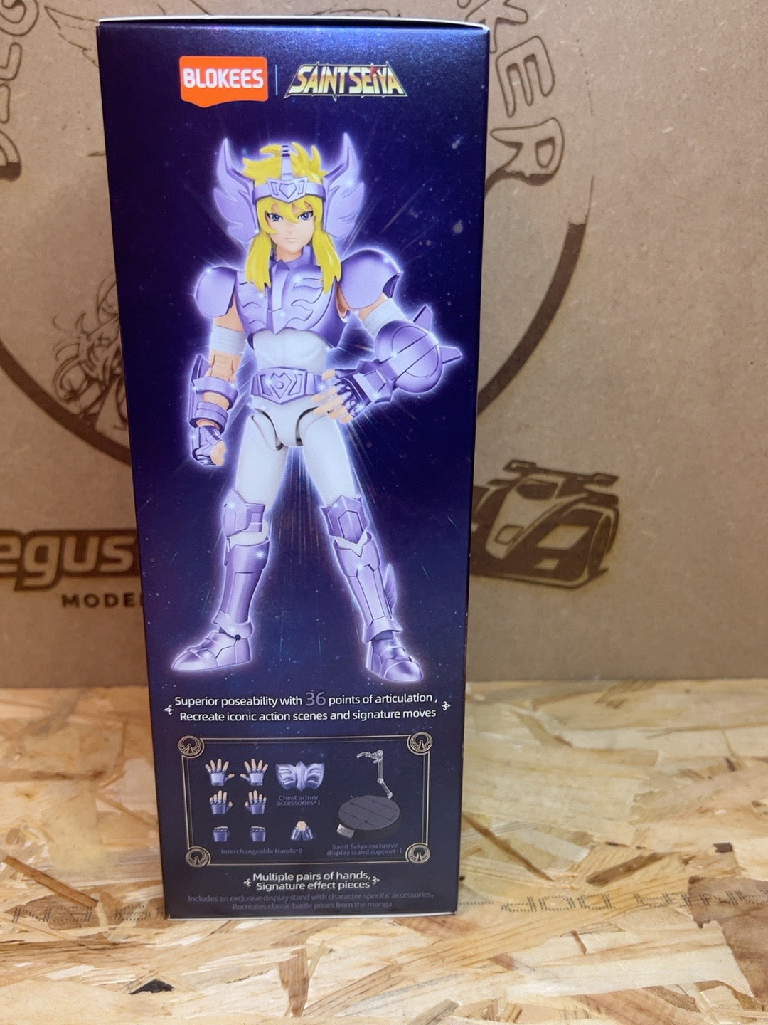 Blokees Saint Seiya Champion Class Cygnus Hyoga 75008 foto 4