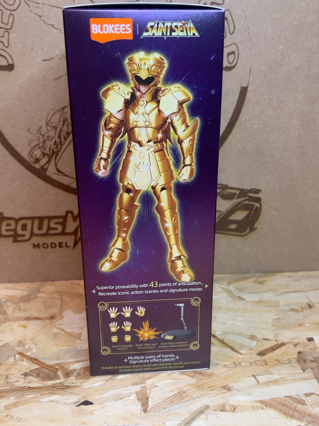 Blokees Saint Seiya Gemini Saga 75015 lato accessori