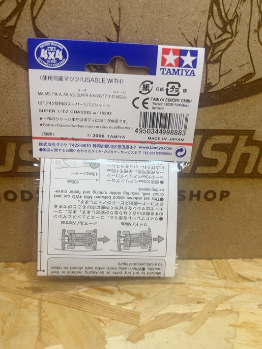 Tamiya 15357 FRP Side Extension Roller Mount retro
