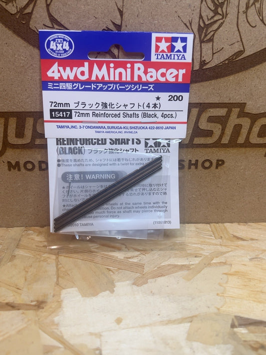 Tamiya 15417 assi rinforzati 72 mm confezione fronte
