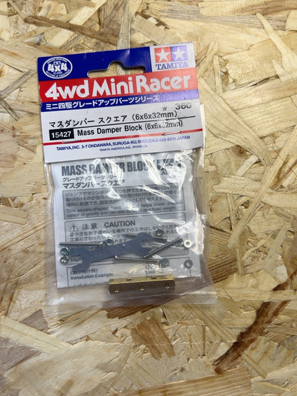 Tamiya 15427 – Mass Damper Block 6×6×32 mm Mini 4WD
