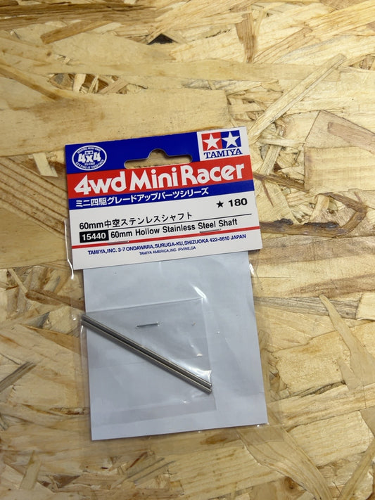Tamiya 15440 – Alberi cavi in acciaio inox 60 mm Mini 4WD