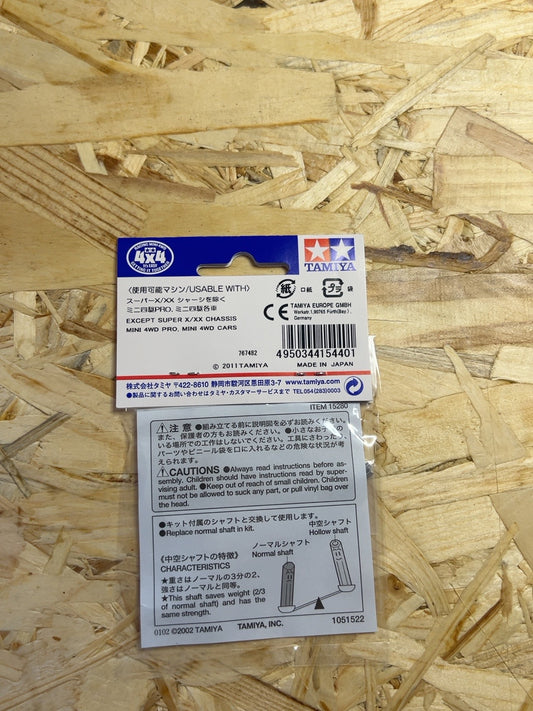 Tamiya 15440 – Alberi cavi in acciaio inox 60 mm Mini 4WD