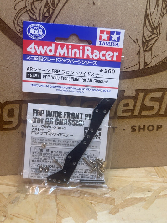 Tamiya 15451 FRP Wide Front Plate confezione fronte