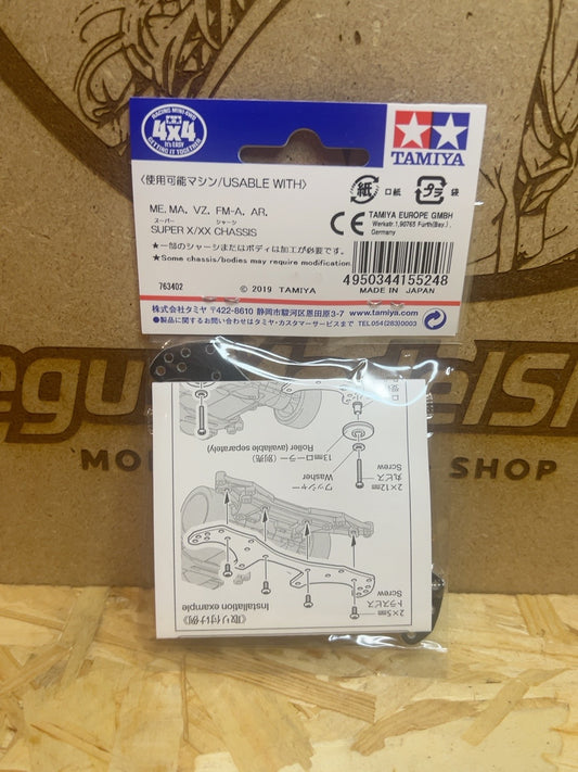 Tamiya 15524 FRP Wide Front Plate per telaio VZ - retro