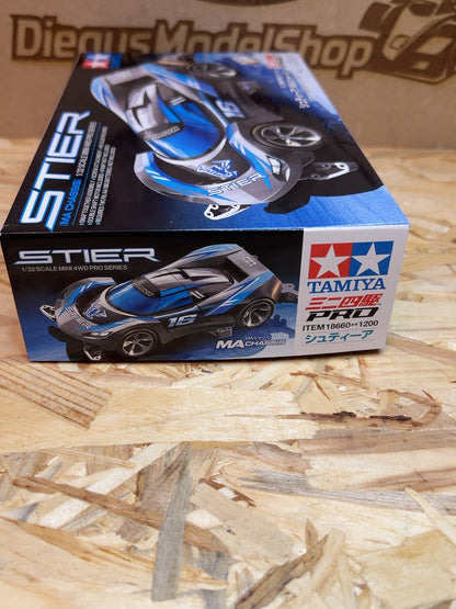 Tamiya Stier MA Mini 4WD PRO 18660 - lato confezione