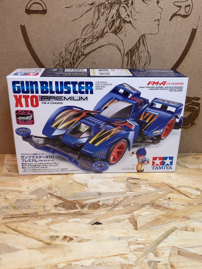 Tamiya Gun Bluster XTO Premium FM-A Mini 4WD 19451 - confezione frontale