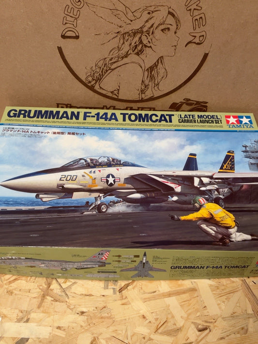 Tamiya 61122 F-14A Tomcat Late Model Carrier Launch Set - confezione