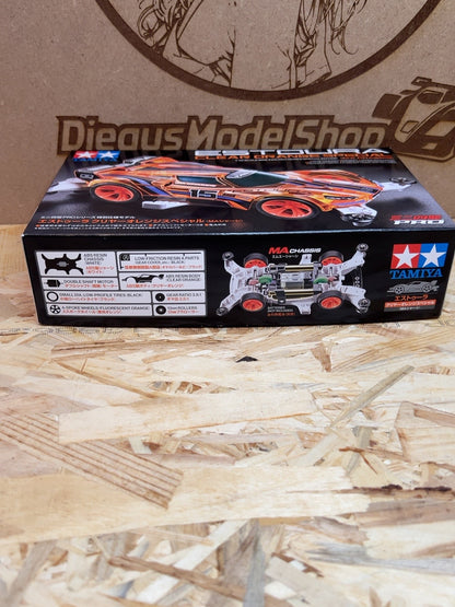 Tamiya 95691 Estoura Clear Orange Special telaio MA dettagli confezione