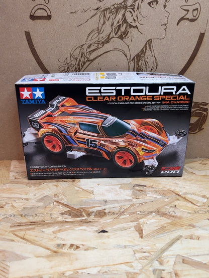 Tamiya 95691 Estoura Clear Orange Special Mini 4WD