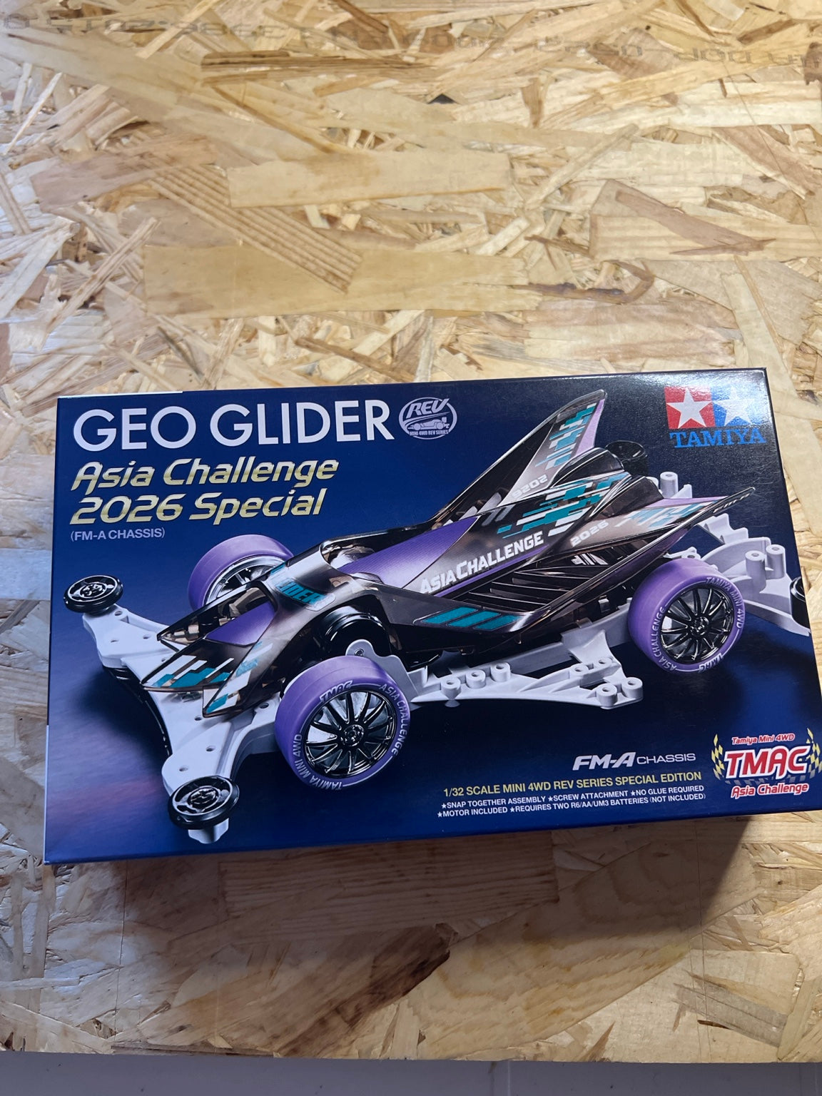 Tamiya 95706 – Geo Glider Asia Challenge 2026 Special Mini 4WD FM-A