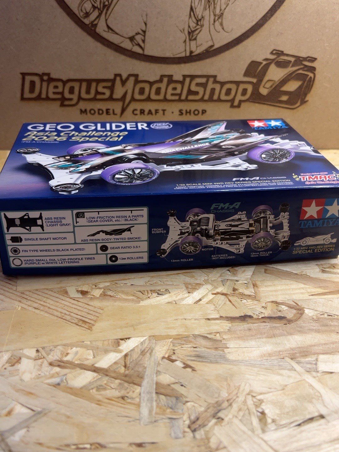 Tamiya 95706 – Geo Glider Asia Challenge 2026 Special Mini 4WD FM-A